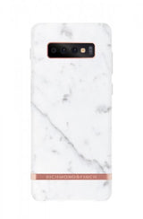 Richmond & Finch Samsung Galaxy S10 Deksel White Marble