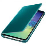 Samsung Original Galaxy S10E Etui Clear View Cover Grønn