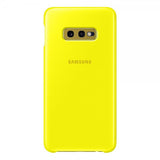 Samsung Original Galaxy S10E Etui Clear View Cover Gul