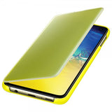 Samsung Original Galaxy S10E Etui Clear View Cover Gul