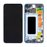Samsung Samsung Galaxy S10e (SM-G970F) Skjerm med LCD-display Original - Blå