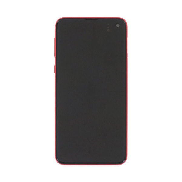 Samsung Samsung Galaxy S10e (SM-G970F) Skjerm med LCD Display Original - Rød