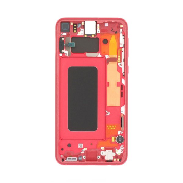 Samsung Samsung Galaxy S10e (SM-G970F) Skjerm med LCD Display Original - Rød