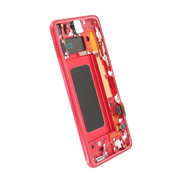 Samsung Samsung Galaxy S10e (SM-G970F) Skjerm med LCD Display Original - Rød