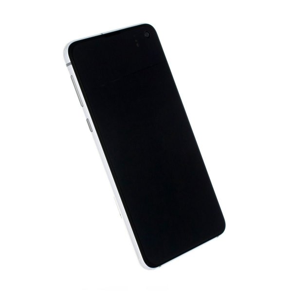 Samsung Samsung Galaxy S10e (SM-G970F) Skjerm med LCD Display Original - Hvit