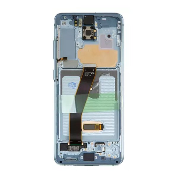 Samsung Samsung Galaxy S20 4G/5G (G980/G981) Skjerm med LCD Display Original - Blå
