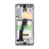 Samsung Samsung Galaxy S20 4G/5G (G980/G981) Skjerm med LCD Display Original - Hvit