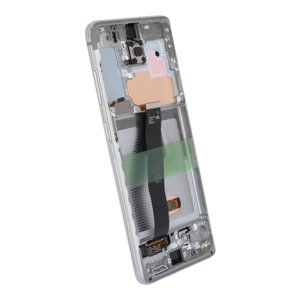 Samsung Samsung Galaxy S20 4G/5G (G980/G981) Skjerm med LCD Display Original - Hvit