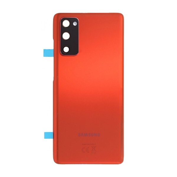 Samsung Samsung Galaxy S20 FE 5G (SM-G781B) Bakside/Batterideksel Original - Rød