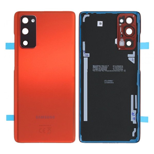 Samsung Samsung Galaxy S20 FE 5G (SM-G781B) Bakside/Batterideksel Original - Rød