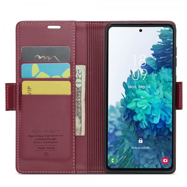 CaseMe Samsung Galaxy S20 FE Etui 023 Series Rød