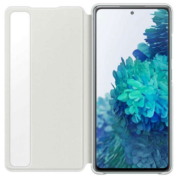 Samsung Original Samsung Galaxy S20 FE Etui Smart Clear View Cover Hvit
