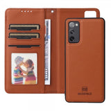Betopnice Samsung Galaxy S20 FE Etui Avtagbart Deksel 005 Brun