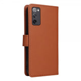 Betopnice Samsung Galaxy S20 FE Etui Avtagbart Deksel 005 Brun