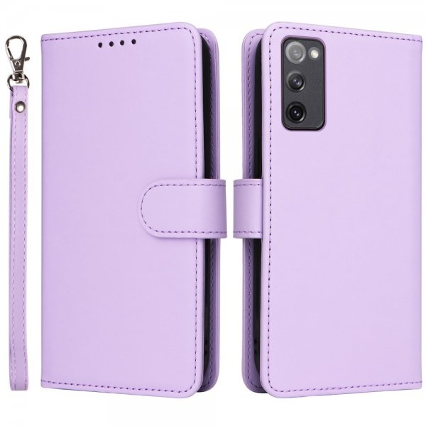 Betopnice Samsung Galaxy S20 FE Etui Avtagbart Deksel 005 Lilla