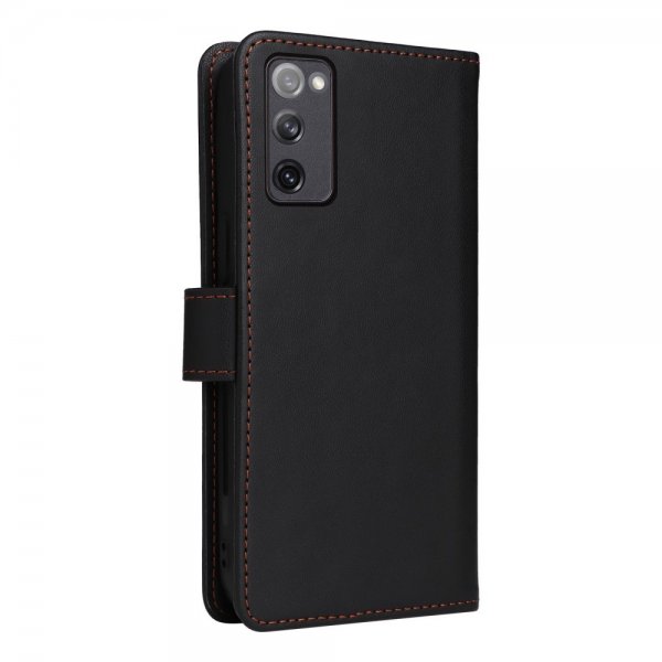 Betopnice Samsung Galaxy S20 FE Etui Avtagbart Deksel 005 Svart
