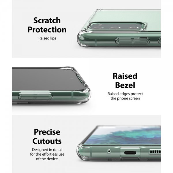 Ringke Samsung Galaxy S20 FE Deksel Fusion Clear