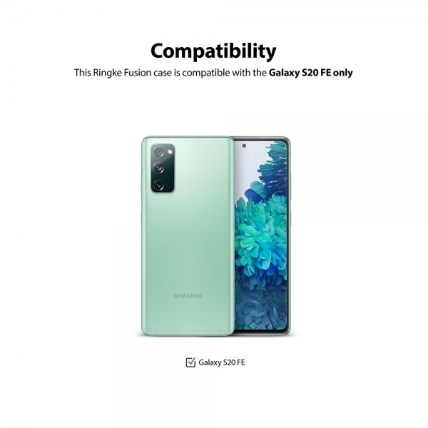 Ringke Samsung Galaxy S20 FE Deksel Fusion Clear