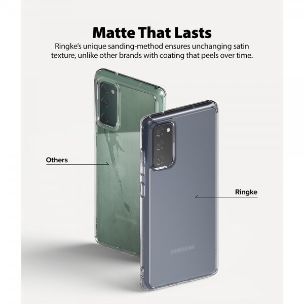 Ringke Samsung Galaxy S20 FE Deksel Fusion Matte Matte Clear