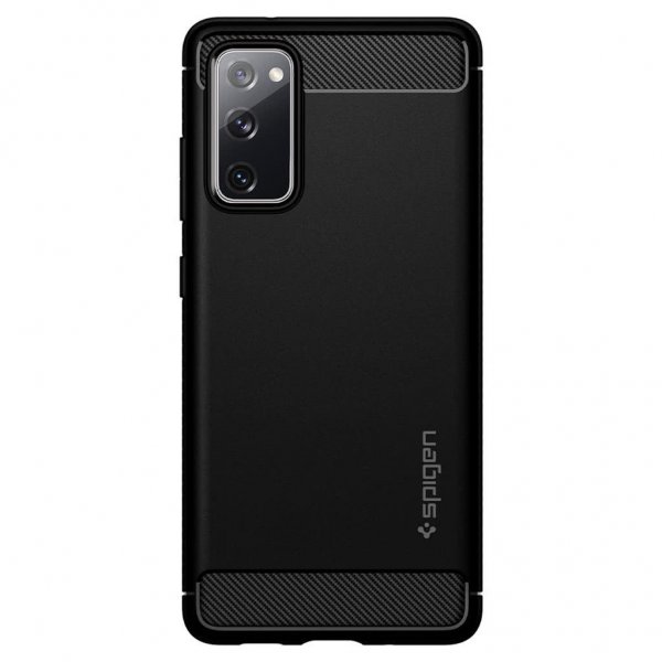 Spigen Samsung Galaxy S20 FE Deksel Rugged Armor Matte Black