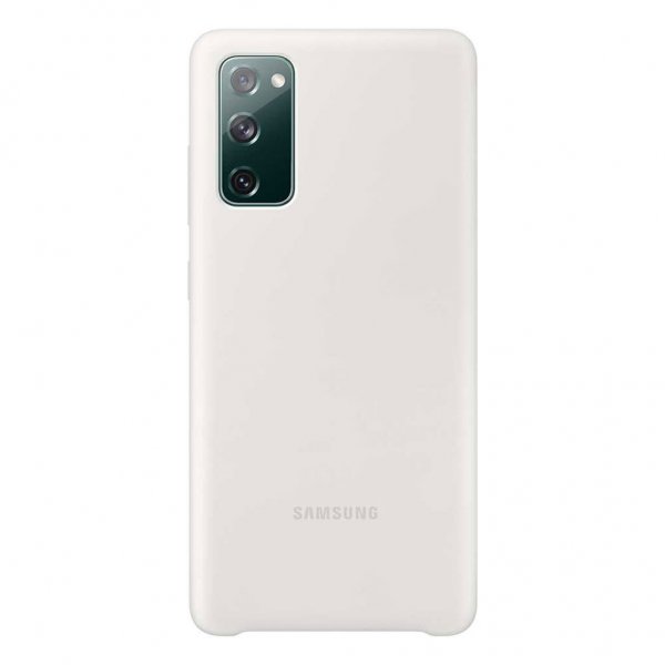 Samsung Original Samsung Galaxy S20 FE Deksel Silikoni Cover Hvit