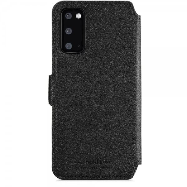 holdit Samsung Galaxy S20 Etui Stockholm Löstagbart Deksel Svart