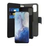 Puro Samsung Galaxy S20 Etui Wallet Detachable 2 in 2 Svart