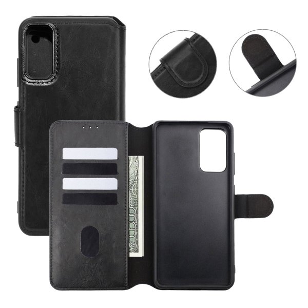 Rvelon Samsung Galaxy S20 Etui 4 Kortlomme Svart