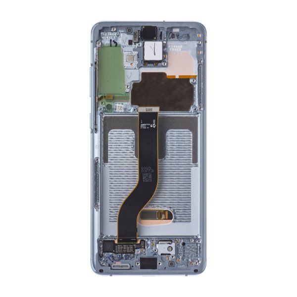 Samsung Samsung Galaxy S20 Plus 4G/5G (G985/G986) Skjerm med LCD Display Original - Lyseblå