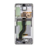 Samsung Samsung Galaxy S20 Plus 4G/5G (G985/G986) Skjerm med LCD Display Original - Hvit