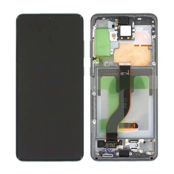 Samsung Samsung Galaxy S20 Plus 5G (SM-G985F) Skjerm med LCD Display Original - Grå
