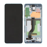 Samsung Samsung Galaxy S20 Plus 5G (SM-G986F) Skjerm med LCD Display Original - Blå