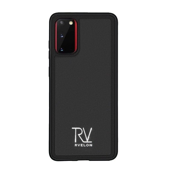 Rvelon Samsung Galaxy S20 Plus Etui Detachable Wallet Case Svart
