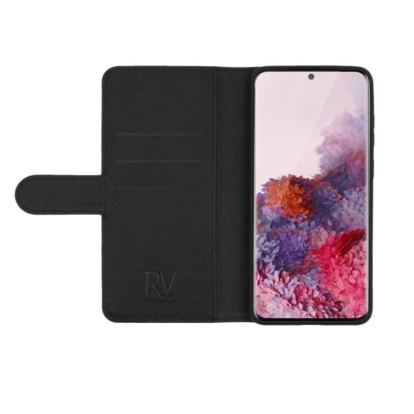 Rvelon Samsung Galaxy S20 Plus Etui Detachable Wallet Case Svart