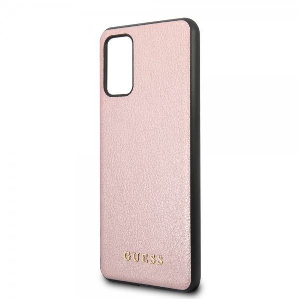 Guess Samsung Galaxy S20 Plus Deksel Iridescent Cover Rosegull