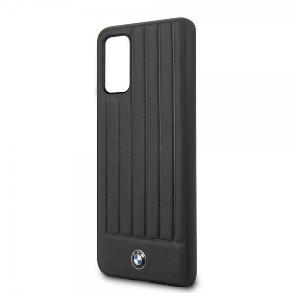 BMW Samsung Galaxy S20 Plus Deksel Leather Lines Svart