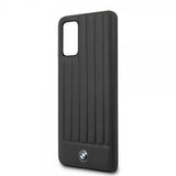 BMW Samsung Galaxy S20 Plus Deksel Leather Lines Svart