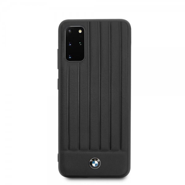 BMW Samsung Galaxy S20 Plus Deksel Leather Lines Svart
