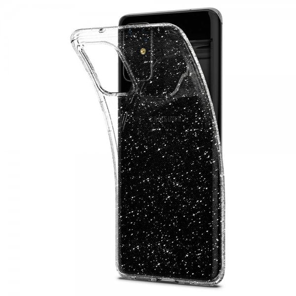 Spigen Samsung Galaxy S20 Plus Deksel Liquid Crystal Glitter Crystal Quartz