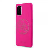 Guess Samsung Galaxy S20 Plus Deksel med Logo Magenta