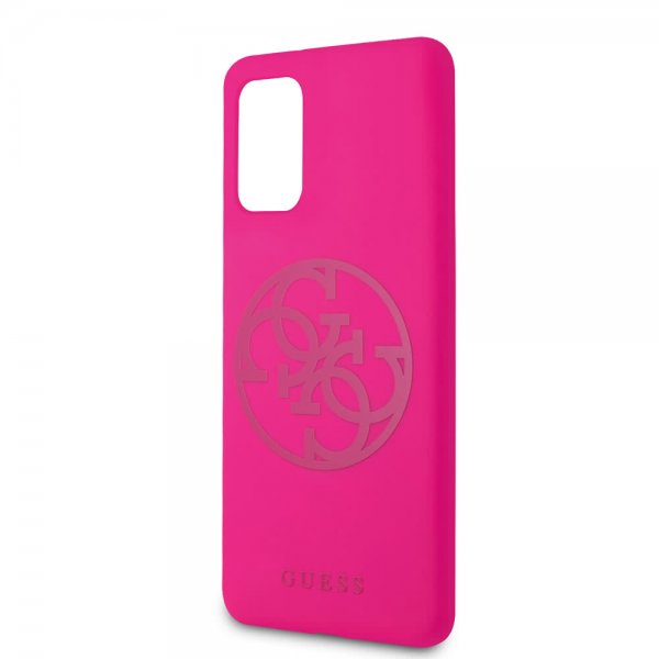 Guess Samsung Galaxy S20 Plus Deksel med Logo Magenta