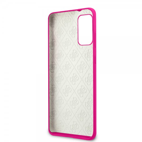 Guess Samsung Galaxy S20 Plus Deksel med Logo Magenta