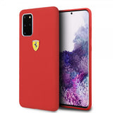 Ferrari Samsung Galaxy S20 Plus Deksel med Logo Rød