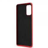 Ferrari Samsung Galaxy S20 Plus Deksel med Logo Rød