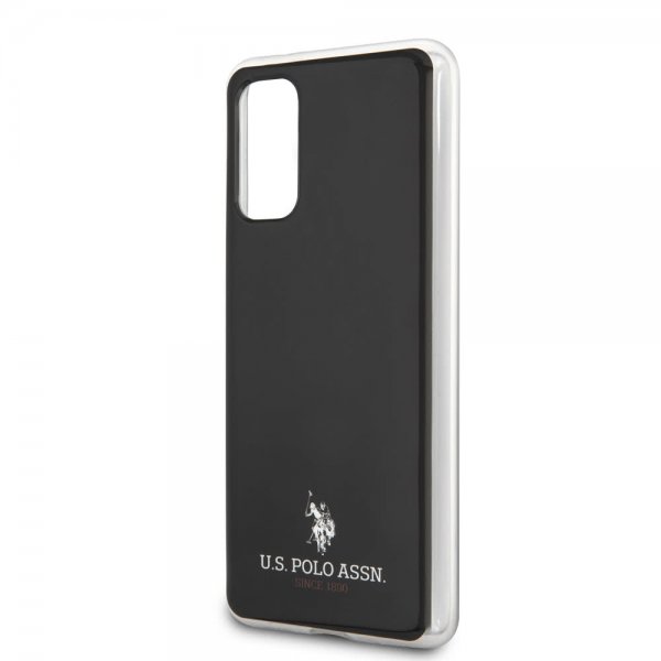 U.S. Polo Samsung Galaxy S20 Plus Deksel med Logo Svart