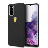 Ferrari Samsung Galaxy S20 Plus Deksel med Logo Svart