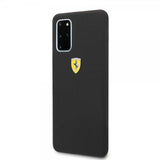 Ferrari Samsung Galaxy S20 Plus Deksel med Logo Svart