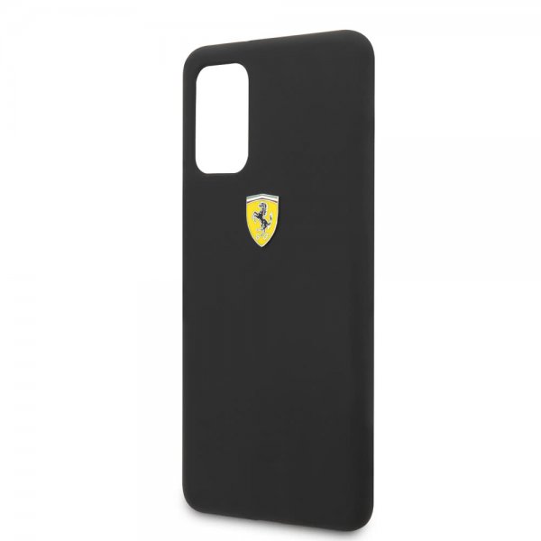 Ferrari Samsung Galaxy S20 Plus Deksel med Logo Svart