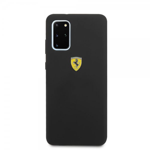 Ferrari Samsung Galaxy S20 Plus Deksel med Logo Svart