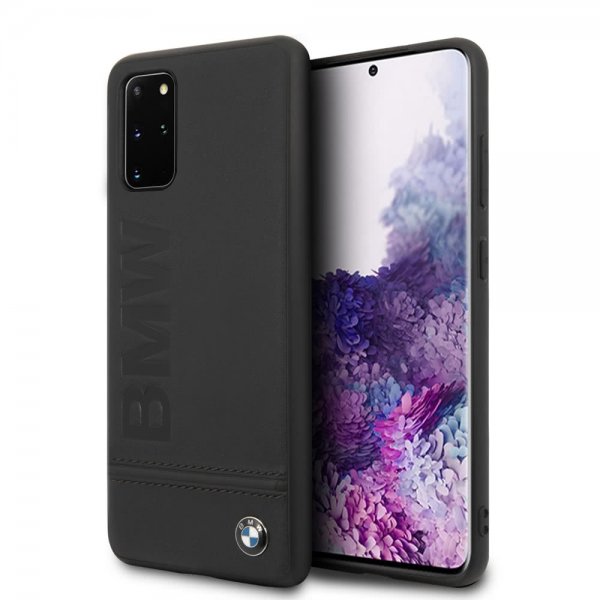 BMW Samsung Galaxy S20 Plus Deksel med Logo Svart